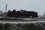 Steam on a plinth